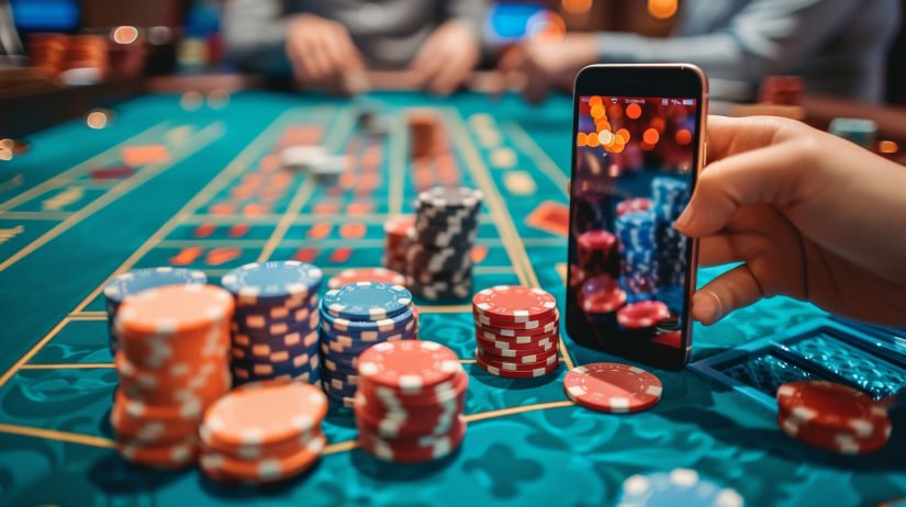 Mobile casino lobby